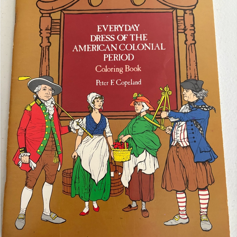Two Historical Coloring Books